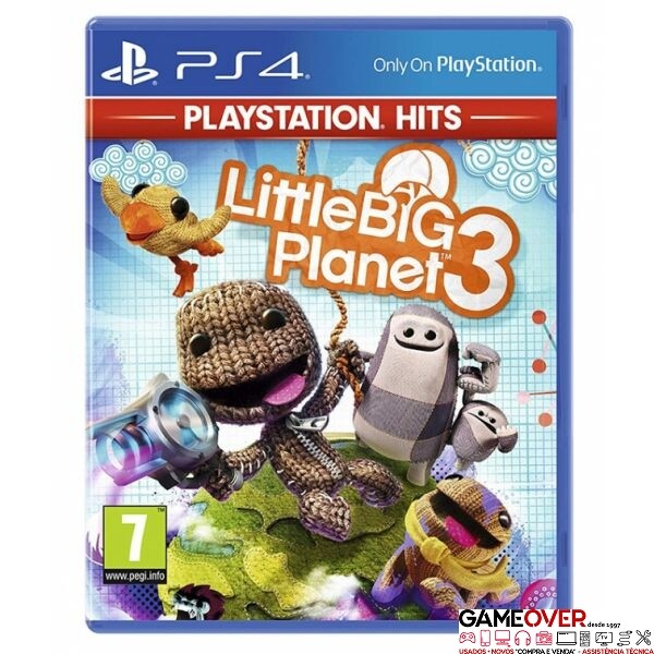 PS4 LITTLE BIG PLANET 3 - USADO