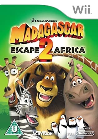 WII Madagascar Escape 2 Africa - USADO