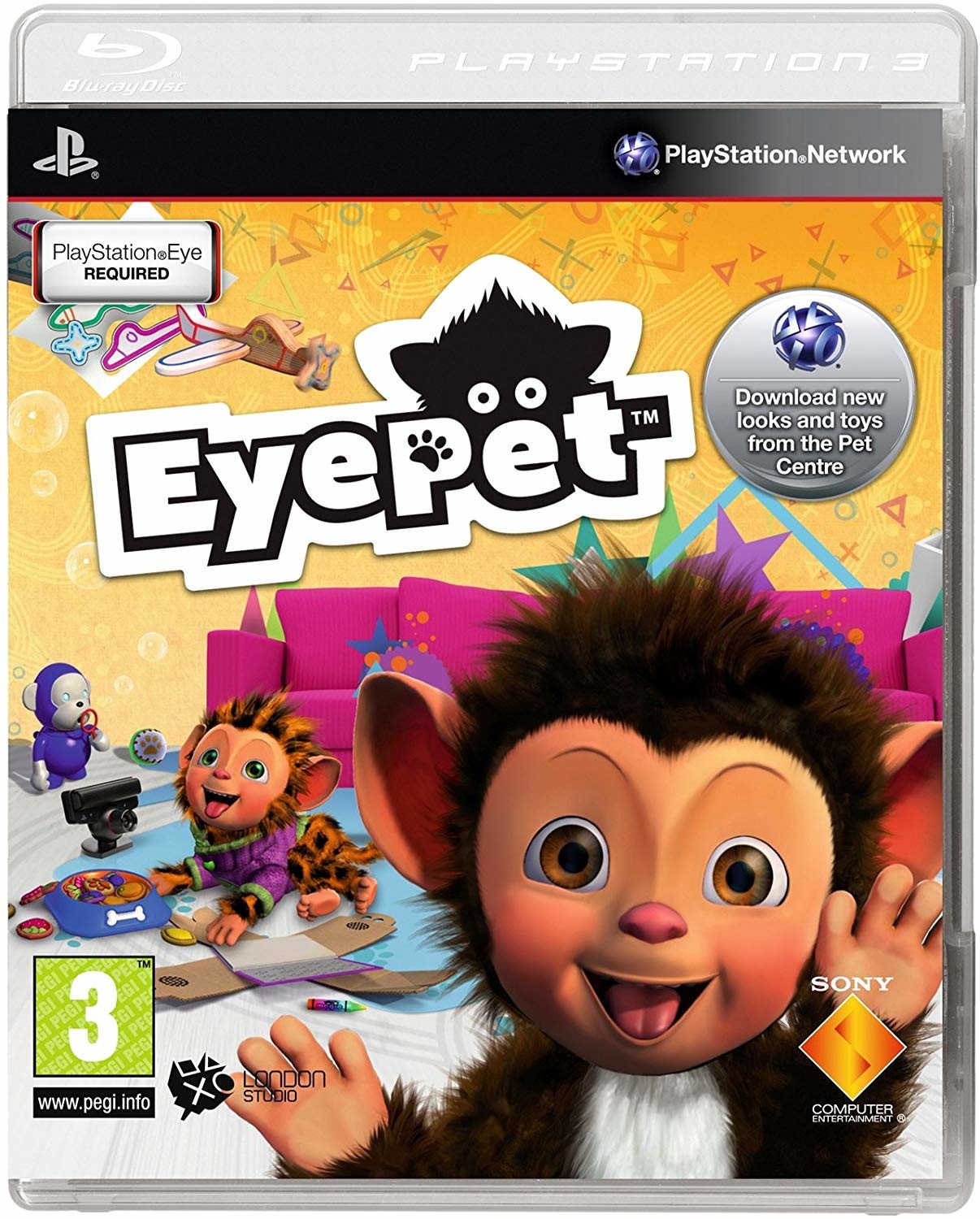 PS3 EyePet - USADO