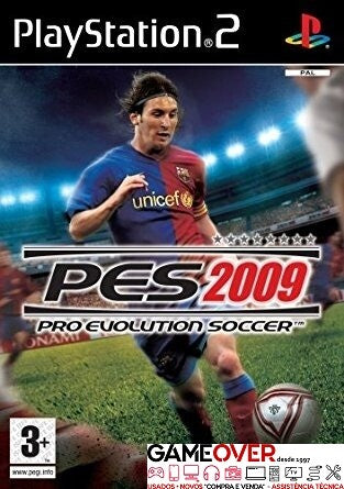 PS2 Pro Evolution Soccer PES 2009 - USADO