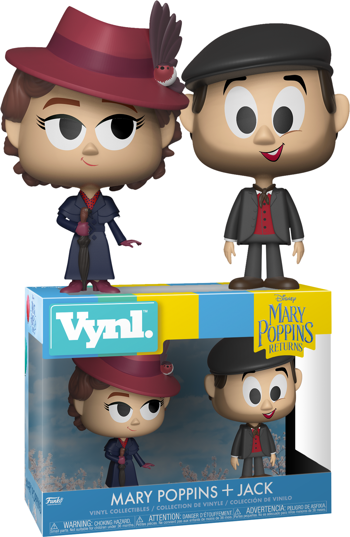 Funko Vynl Disney Mary Poppins Returns + Jack 2-Pack