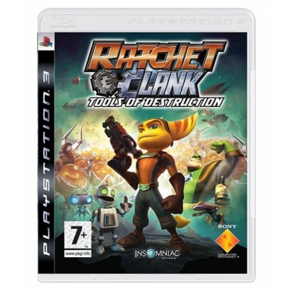 PS3 RATCHET & CLANK TOOLS OF DESTRUCTION - USADO