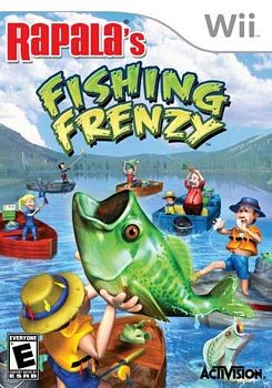 WII Rapalas Fishing Frenzy - USADO