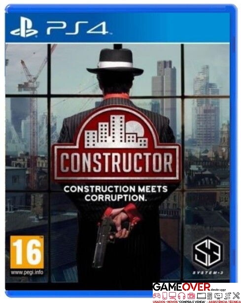 PS4 CONSTRUCTOR - USADO
