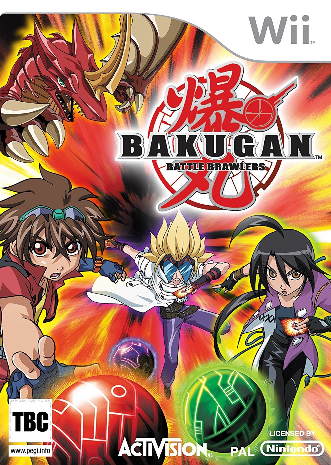 WII Bakugan: Battle Brawlers - USADO