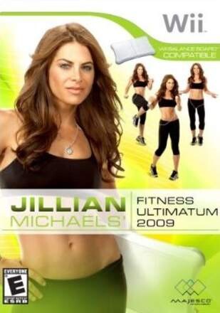 WII Jillian MichaelsÇ Fitness Ultimatum Compativel com Wii Balance Board - USADO