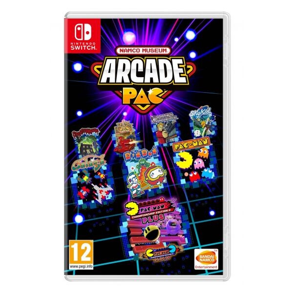 SWITCH NAMCO MUSEUM ARCADE PAC 13 JOGOS - USADO