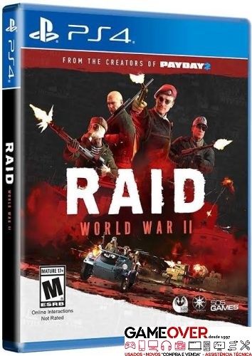 PS4 RAID World War II - USADO
