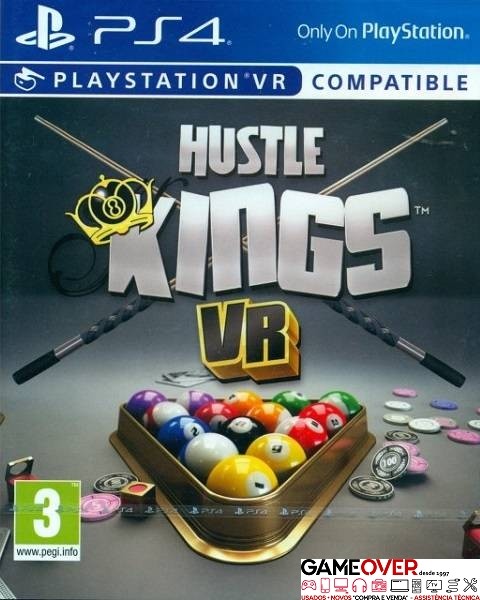 PS4 HUSTLE KINGS VR - USADO