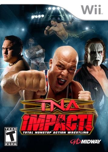 WII TNA IMPACT! TOTAL NONSTOP ACTION WRESTLING - USADO
