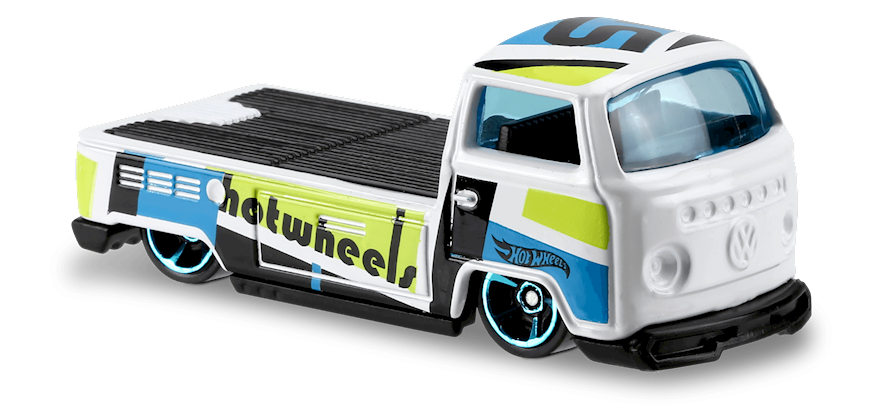 @ 2017 Hot Wheels Volkswagen T2 Pickup HW Art Cars 1/10 295/365 DVB78