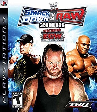 PS3 SMACKDOWN VS RAW 2008 - USADO