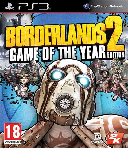 PS3 Borderlands 2 - GOTY Ed - USADO