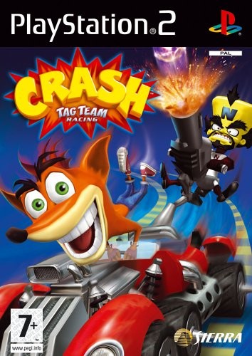 PS2 CRASH: TAG TEAM RACING - USADO