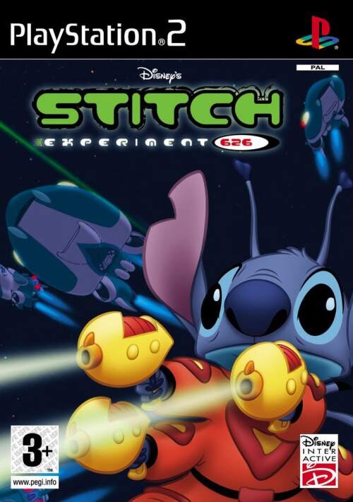 PS2 DISNEYS STITCH EXPERIMENT 626 - USADO