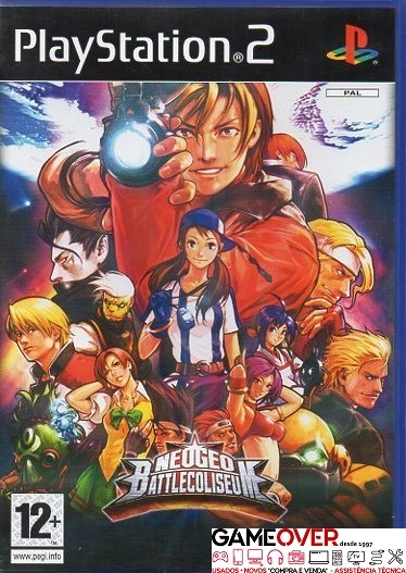 PS2 NEOGEO BATTLE COLISEUM - USADO