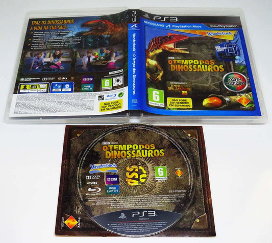 PS3 Wonderbook O Tempo dos Dinossauros Move apenas jogo - USADO
