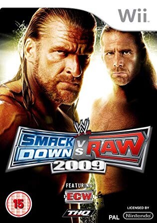 WII WWE Smackdown Vs Raw 2009 - USADO