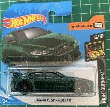 Hot Wheels GHD14 2020 Nightburnerz 6/10 Jaguar XE SV Project 8 171/250