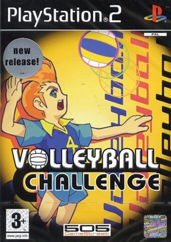 PS2 VOLLEYBALL CHALLENGE - USADO