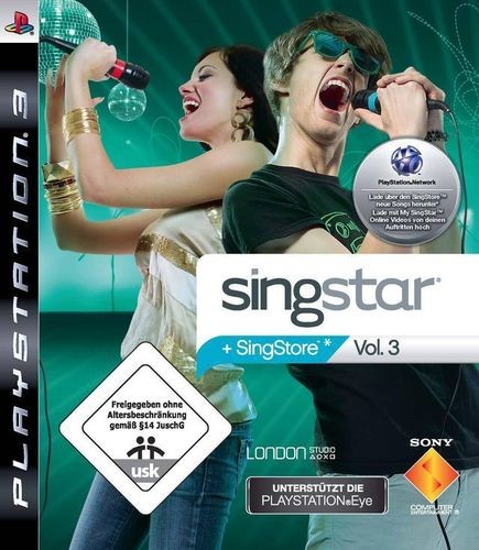 PS3 SingStar Vol.3 - USADO