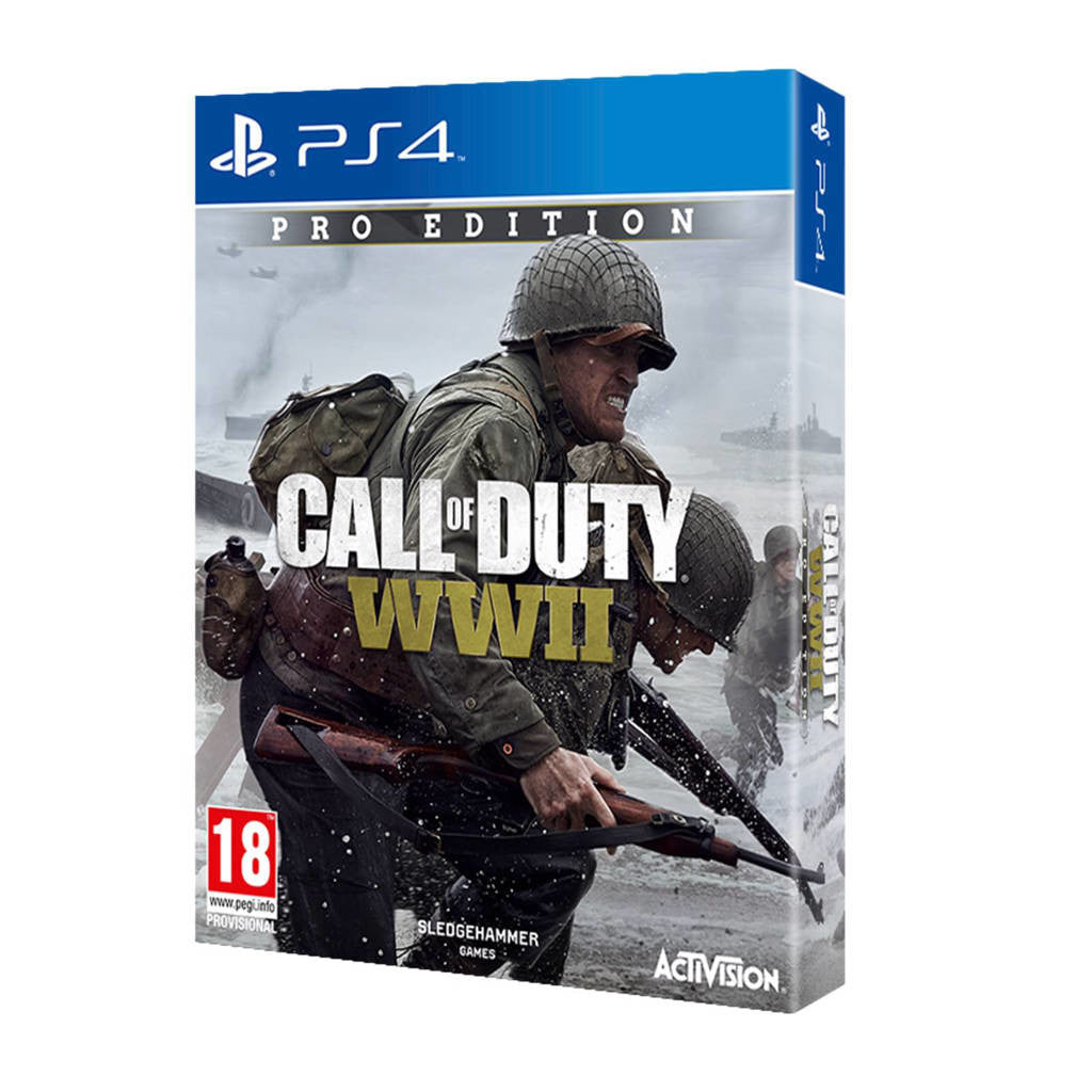 PS4 CALL OF DUTY WWII PRO Edition Caixa em Metal - USADO