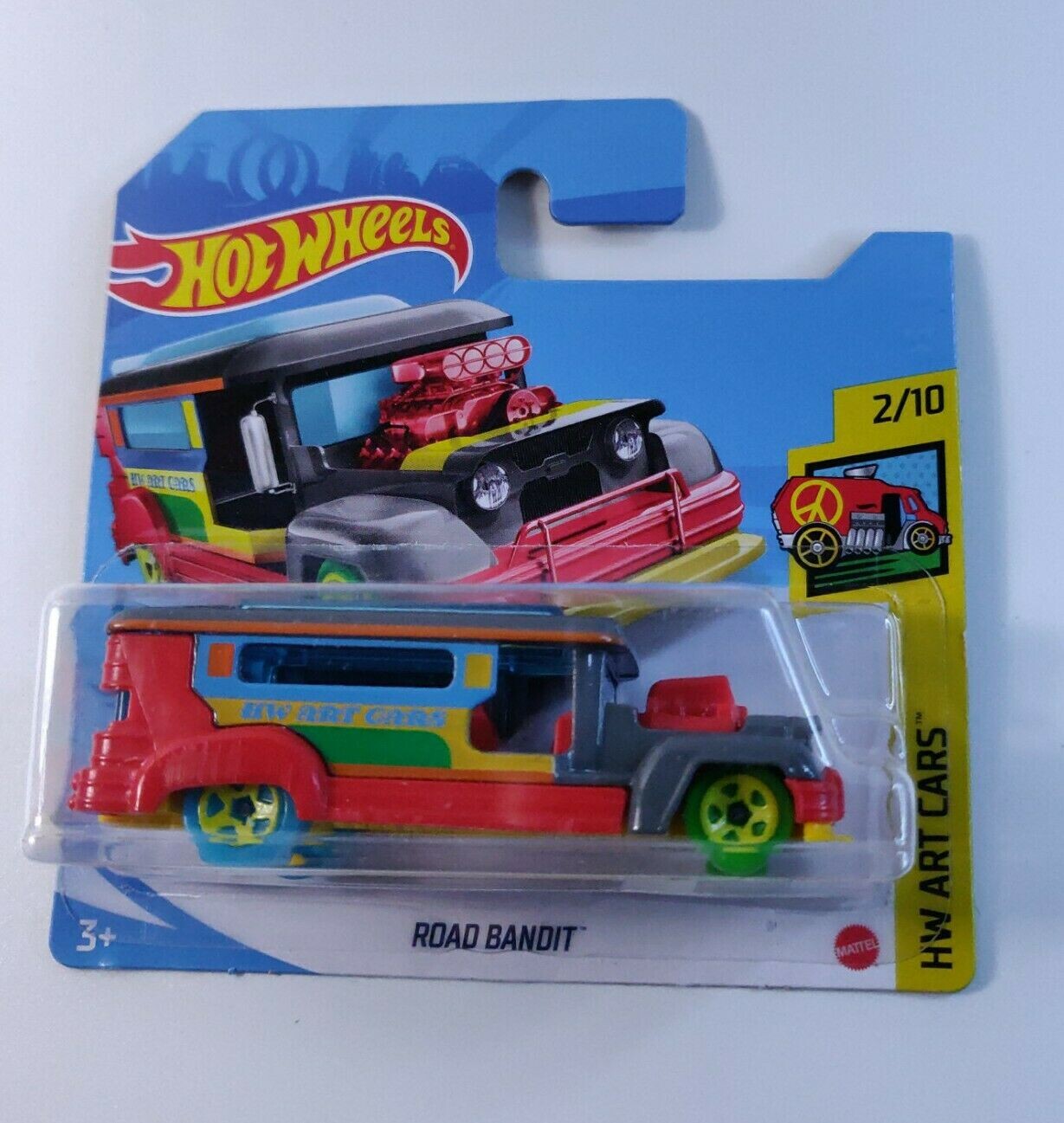 Hot Wheels 2021 HW Art Cars #2/10 Road Bandit #GRY31