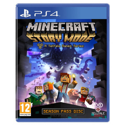 PS4 Minecraft Story Mode Season pass disc - USADO