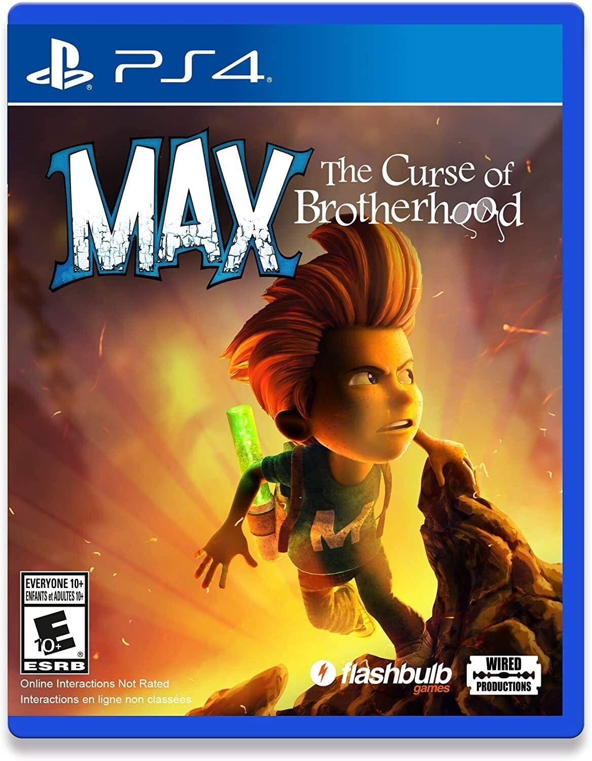 PS4 MAX:THE CURSE OF BROTHERHOOD - USADO