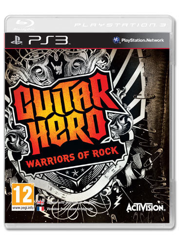 PS3 GUITAR HERO WARRIORS OF ROCK - USADO
