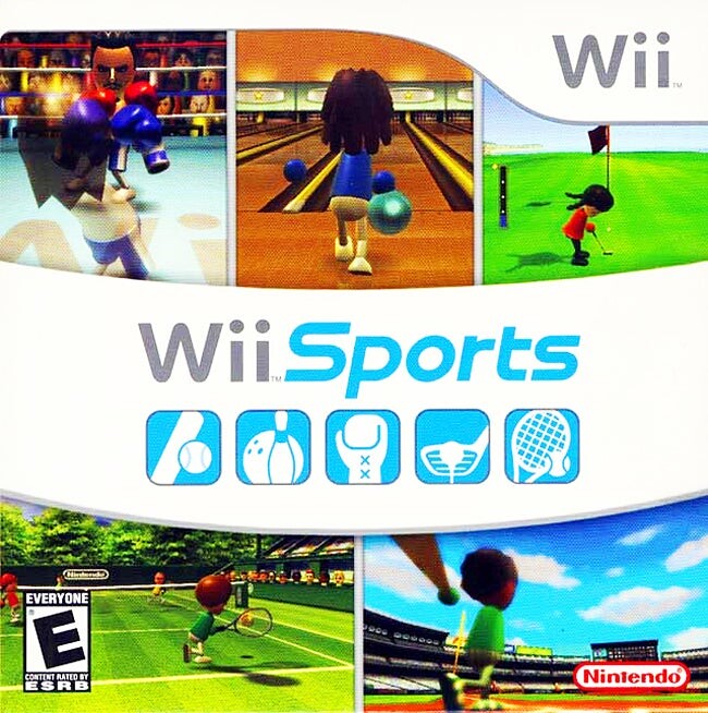 WII SPORTS Capa de Cartao - USADO