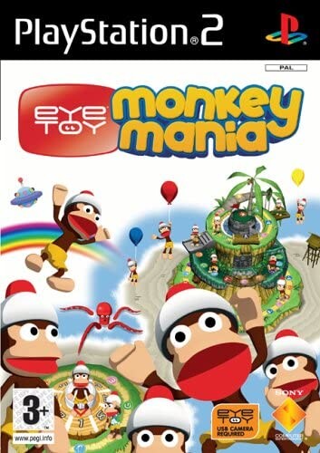 PS2 EYETOY MONKEY MANIA - USADO