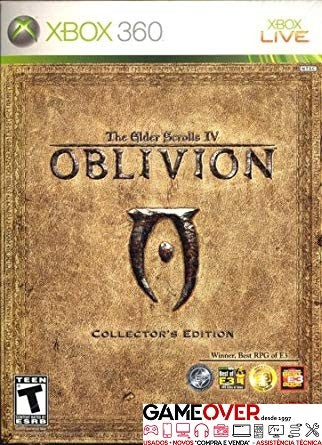 XBOX 360 The Elder Scrolls IV Oblivion Collectors Edition - USADO