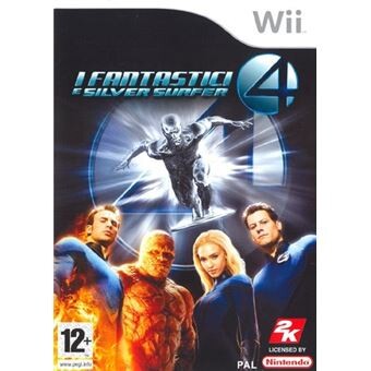 WII FANTASTIC FOUR RISE OF THE SILVER SURFER - USADO