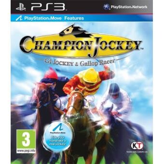 PS3 CHAMPION JOCKEY: G1 JOCKEY & GALLOP RACER - USADO