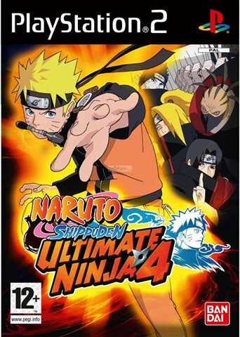PS2 Naruto Shippuden: Ultimate Ninja 4 - USADO