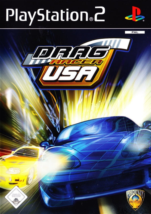 PS2 DRAG RACER USA - USADO