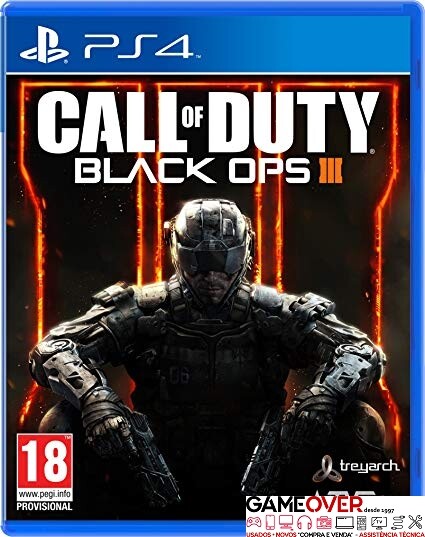 PS4 CALL OF DUTY BLACK OPS III 3 NOVO