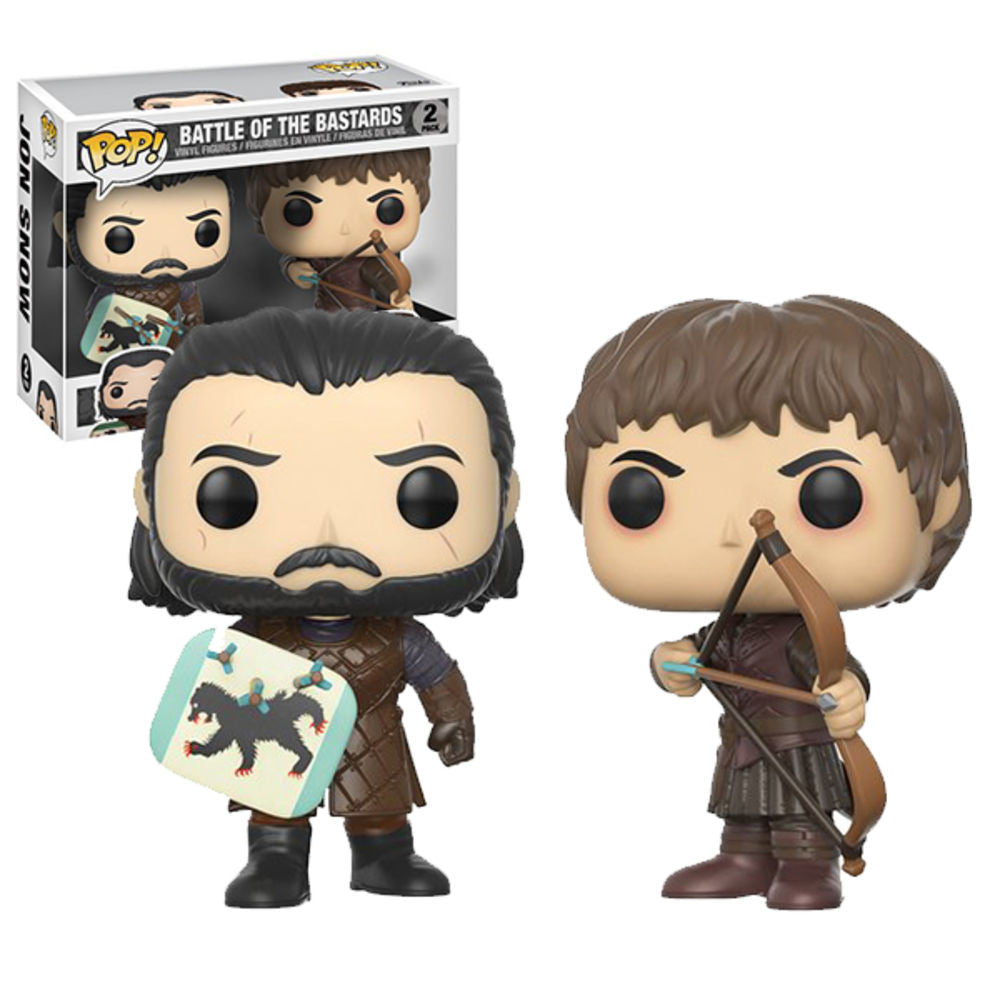 Funko Set figuras POP Game of Thrones Jon Snow & Ramsay Bolton Duel