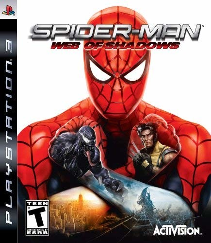 PS3 SPIDER MAN WEB OF SHADOWS - USADO