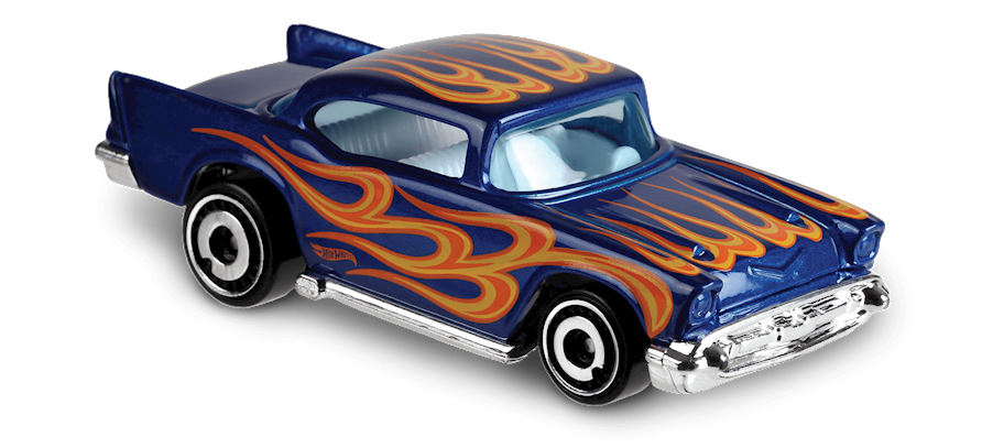 Hot Wheels 2019 ´57 Chevy HW Flames 6/10 9/250 FYC41