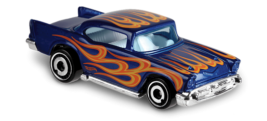 Hot Wheels 2019 ´57 Chevy HW Flames 6/10 9/250 FYC41