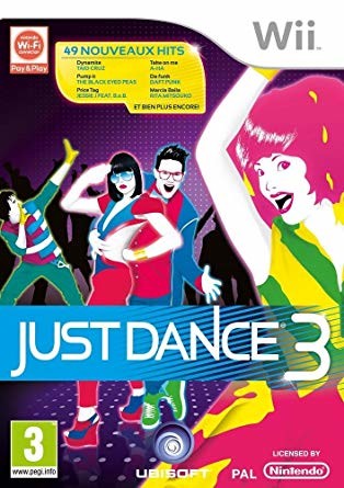 WII JUST DANCE 3 - USADO