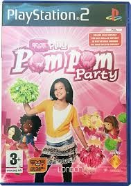 PS2 EYETOY PLAY POMPOM PARTY - USADO
