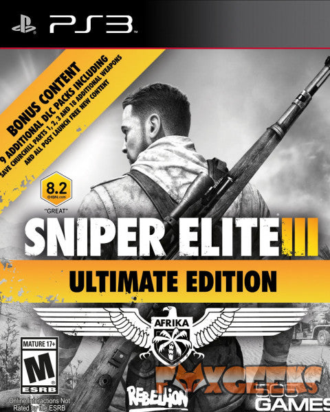 PS3 SNIPER ELITE III - USADO
