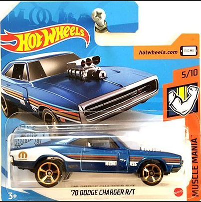 Hot Wheels 2020 ´70 Dodge Charger R/T - GHD07 HW Muscle Mania