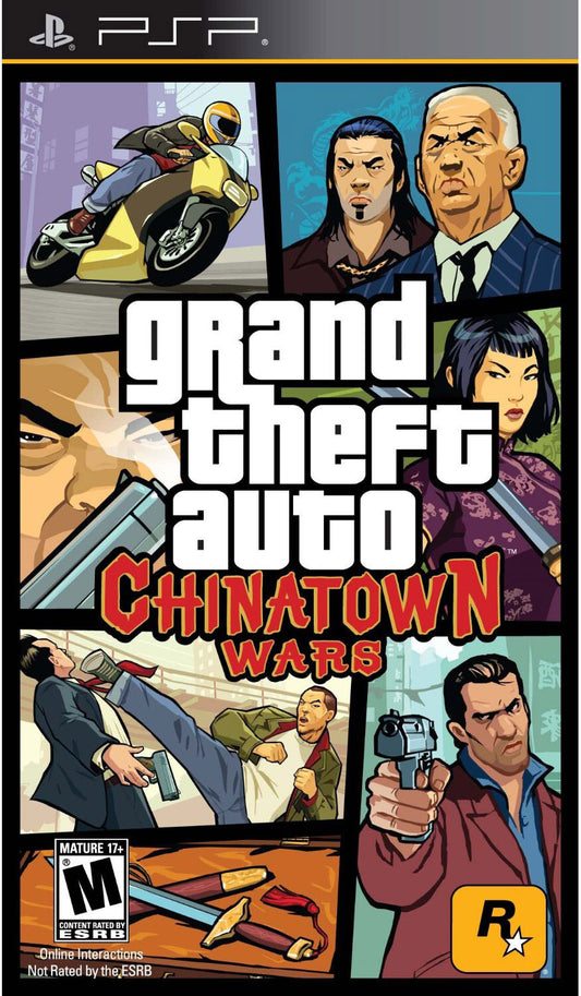 PSP Grand Theft Auto GTA Chinatown Wars - USADO