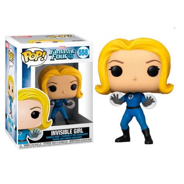 Funko POP! Marvel - Fantastic Four - Invisible Woman #558