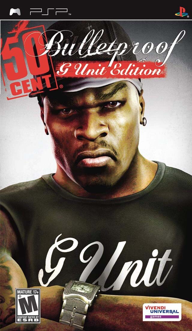 PSP 50 Cent Bulletproof G Unit Edition - USADO