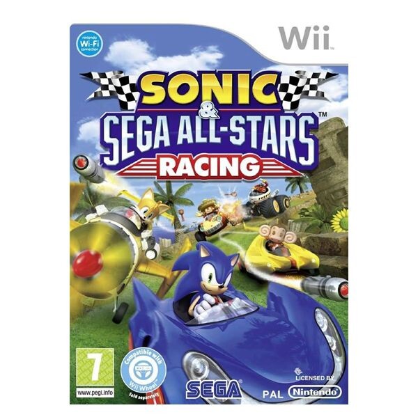 WII Sonic & Sega All-Stars Racing - USADO